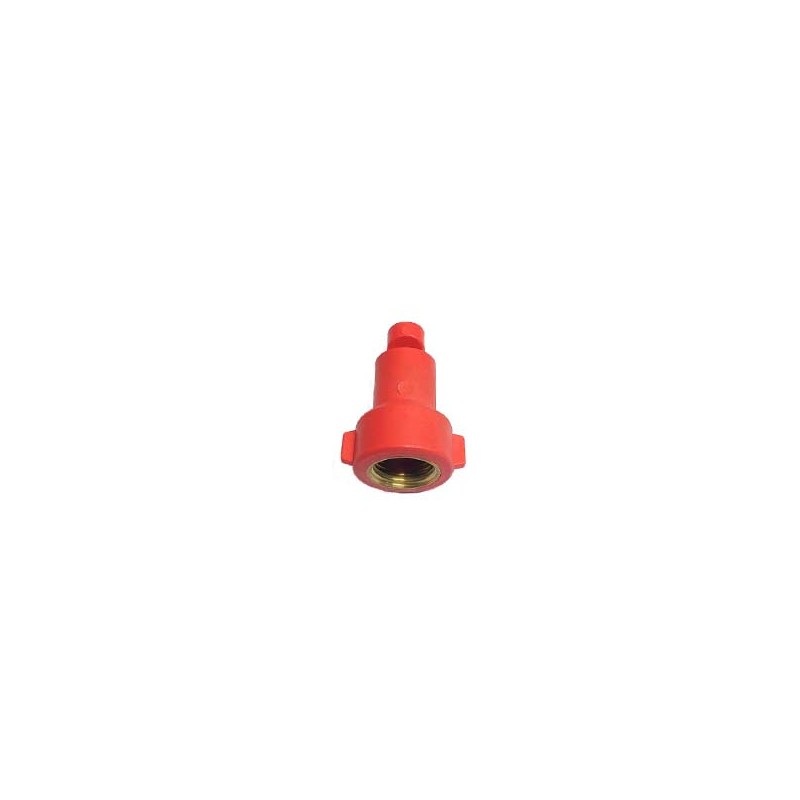 BOQUILLA PARA MEZCLADOR Cogida 1/2  H  D 4 Rojo