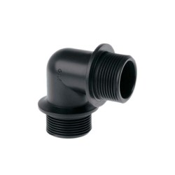 CODO 90º 1  M X M Plastico
