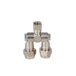 JET DOBLE ORIENTABLE INOX 1/4  H 