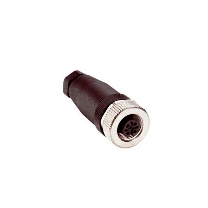 CONECTOR Hembra M12X1 5 Pines  Recto