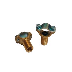 SOPORTE ABRAZADERA P/TUBO 1/2   Rosca Exterior 3/8