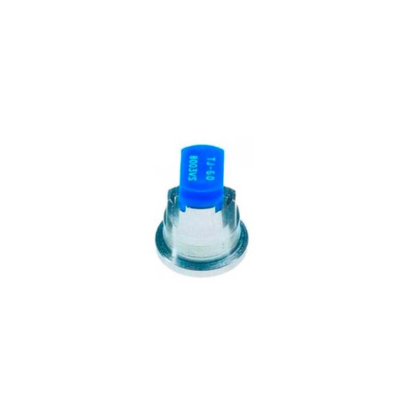 BOQUILLA DE DOBLE Chorro Plano TWINJET Azul INOX