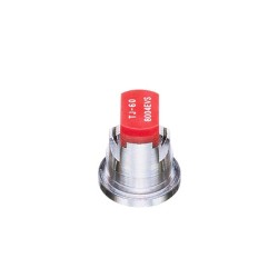 BOQUILLA DE DOBLE Chorro Plano TWINJET Roja INOX