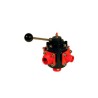 VALVULA BOLA 1  1/4 DE 3-5 VIAS Caudal max 200 l/m