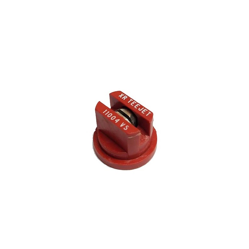 BOQUILLA XR VS TEEJET Salida INox Roja 80º