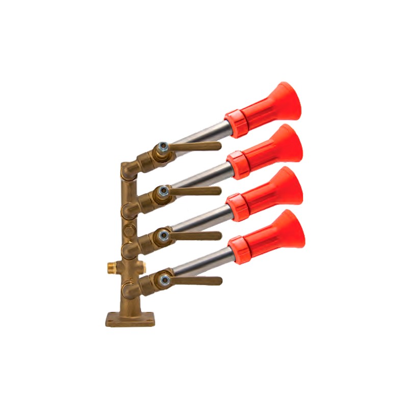 COLUMNA 4 SALIDAS C/ PULVERIZADOR Sin Antigota