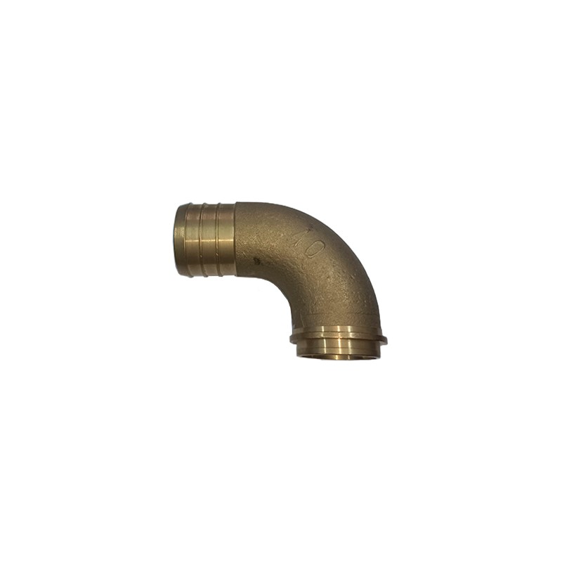 RACOR CURVO D  40 mm Laton PA-154