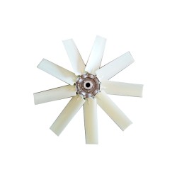 Ventilador d 800 sin embrague 9 palas poliamida no