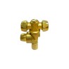 Portaboq  doble c/ antig  1/4  h Tecomec